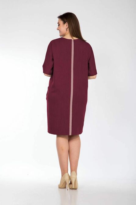 Повседневное платье Lady Style Classic 1474/2 винный Повседневное платье Lady Style Classic 1474/2 винный