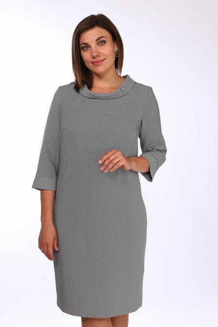 Офисное платье Lady Style Classic 1825/1 серые_тона Офисное платье Lady Style Classic 1825/1 серые_тона