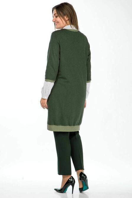 Брюки, Блуза, Туника Lady Style Classic 1528/1 хаки Брюки, Блуза, Туника Lady Style Classic 1528/1 хаки