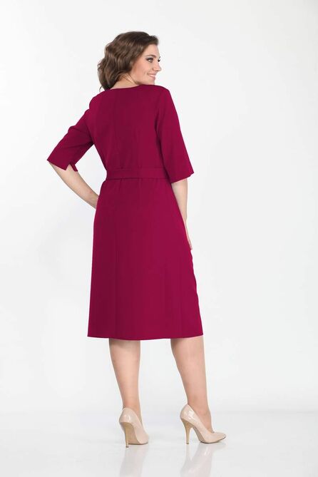 Офисное платье Lady Style Classic 2119/12 марсала Офисное платье Lady Style Classic 2119/12 марсала