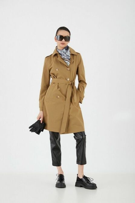 Плащ Lakbi 52144 хаки Плащ Lakbi 52144 хаки