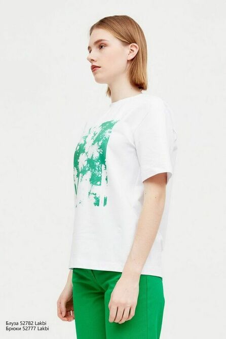 Футболка Lakbi 52782 белый Футболка Lakbi 52782 белый