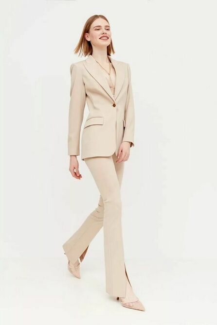 Жакет Lakbi 52816 бежевый