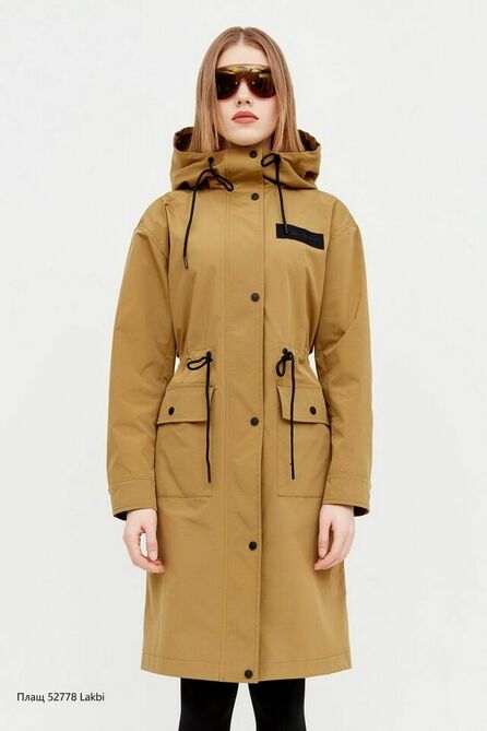 Плащ Lakbi 52778 бежевый Плащ Lakbi 52778 бежевый
