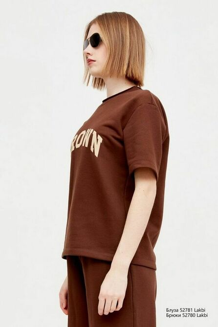 Джемпер Lakbi 52781 коричневый