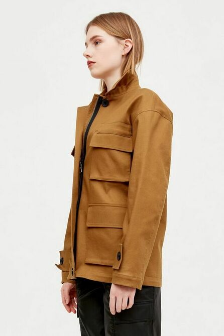 Жакет Lakbi 52821 коричневый