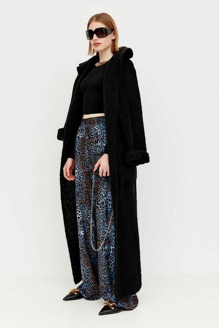 Брюки Lakbi 52848 леопард-синий