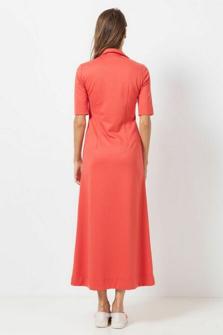 Повседневное платье Lakbi 1781 коралл