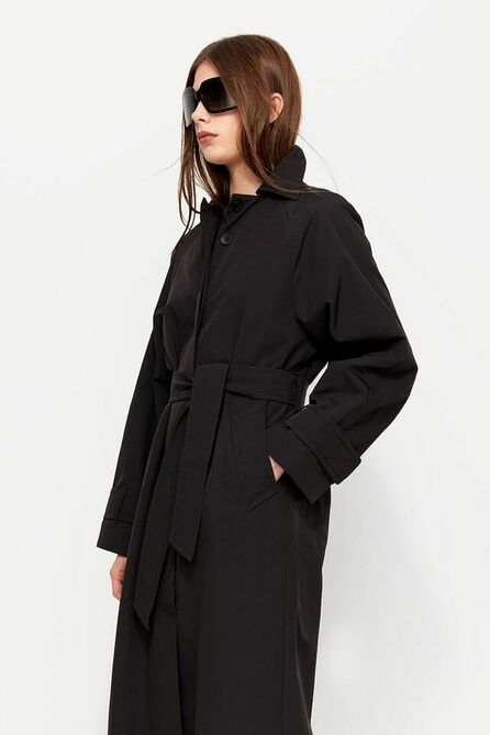 Плащ Lakbi 51816 черный Плащ Lakbi 51816 черный