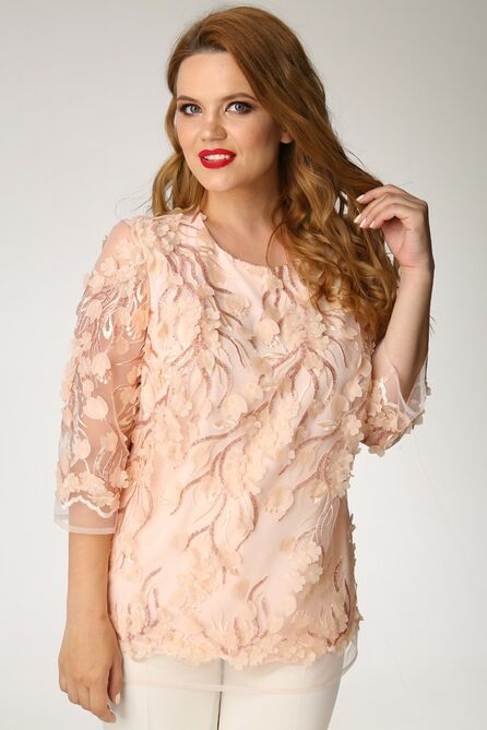 Костюм брючный LaKona 1043 персик