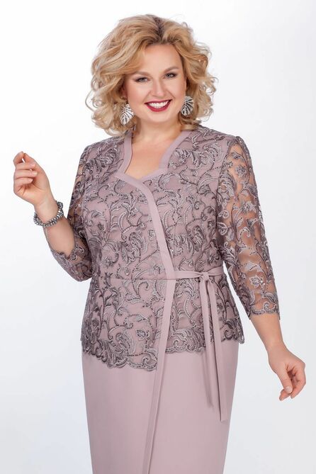 Вечернее платье LaKona 1243 лиловая_дымка