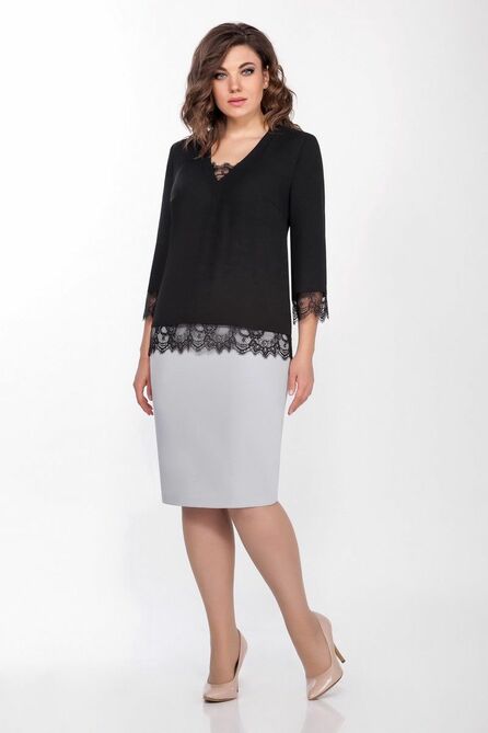 Блуза, Юбка, Жакет LaKona 1338 серый