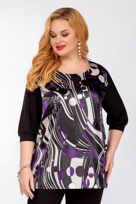 Костюм брючный LaKona 1447 фиолетовый