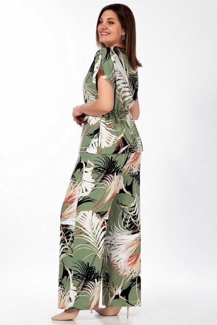 Брюки, Болеро LaKona 1460 хаки+лианы