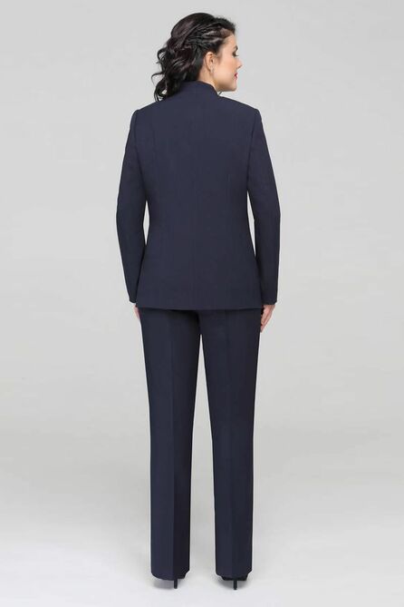 Брюки, Блуза, Жакет LaKona 890 синий+горох Брюки, Блуза, Жакет LaKona 890 синий+горох