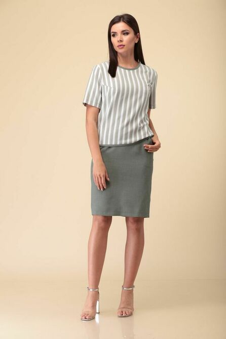 Костюм с блузкой Ларс Стиль 434