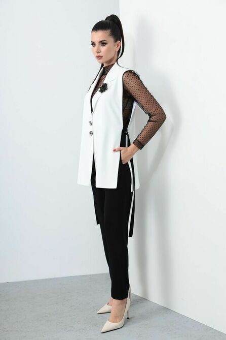 Брюки, Жилет, Водолазка Ларс Стиль 662