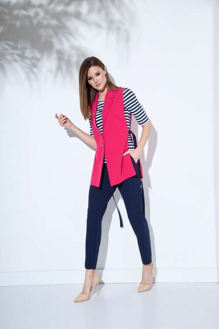 Брюки, Блуза, Жилет Ларс Стиль 666