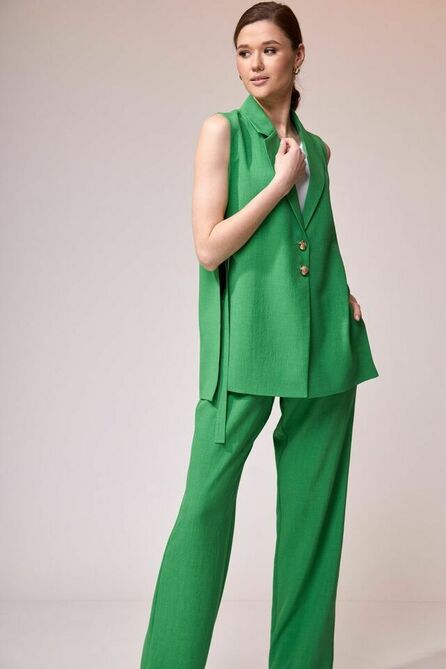 Брюки, Блуза, Жилет Ларс Стиль 697