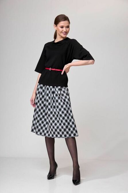 Костюм с блузкой Ларс Стиль 664