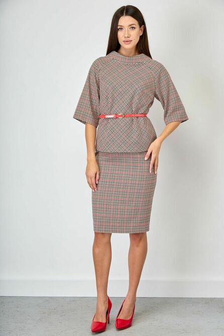 Костюм с блузкой Ларс Стиль 716/1 Костюм с блузкой Ларс Стиль 716/1