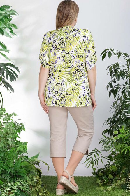 Блузка LeNata 11750 листья