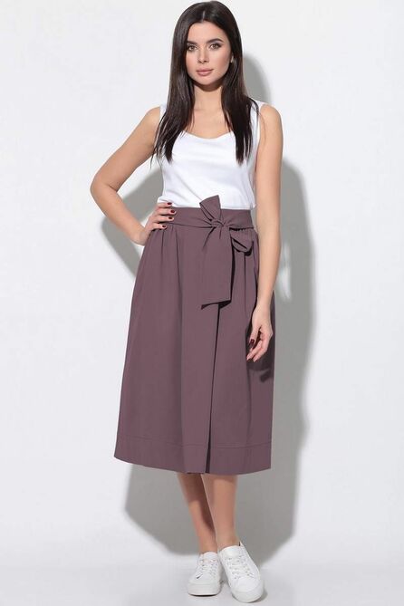 Юбка LeNata 11181 слива