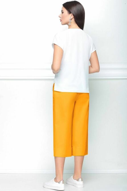 Костюм брючный LeNata 21193 оранжевый