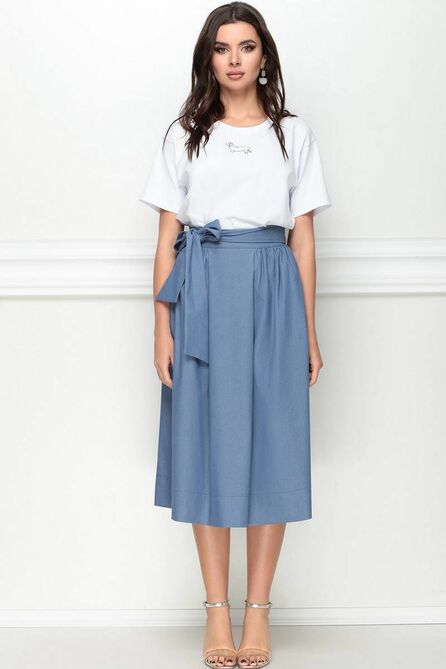 Юбка LeNata 11181 джинс