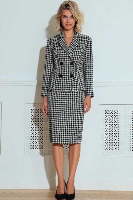 Юбочный костюм LeNata 22089 лапка