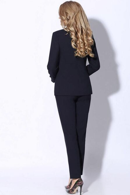 Брюки, Блуза, Жакет LeNata 31097 темно-синий