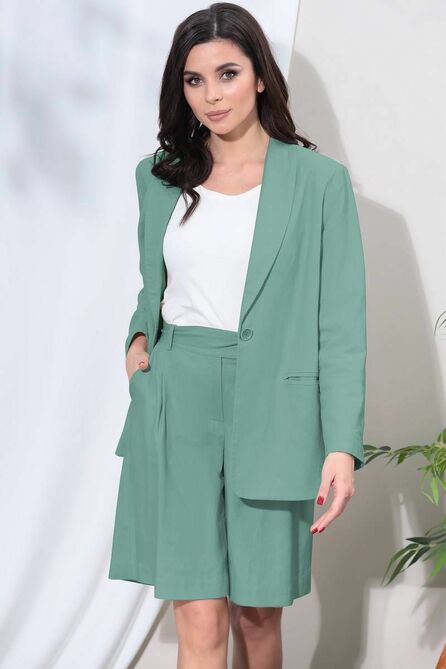 Жакет, Шорты, Майка LeNata 31261 мята