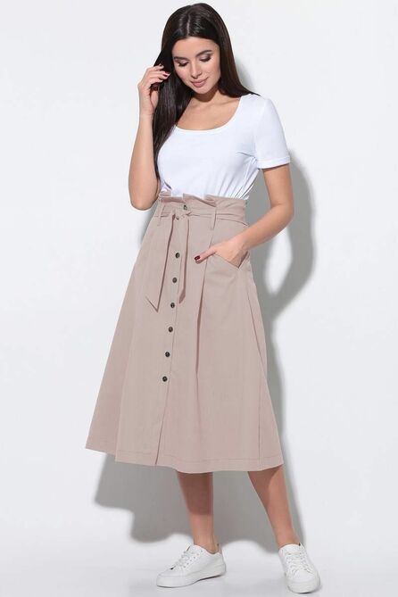 Юбка LeNata 11180 бежевый