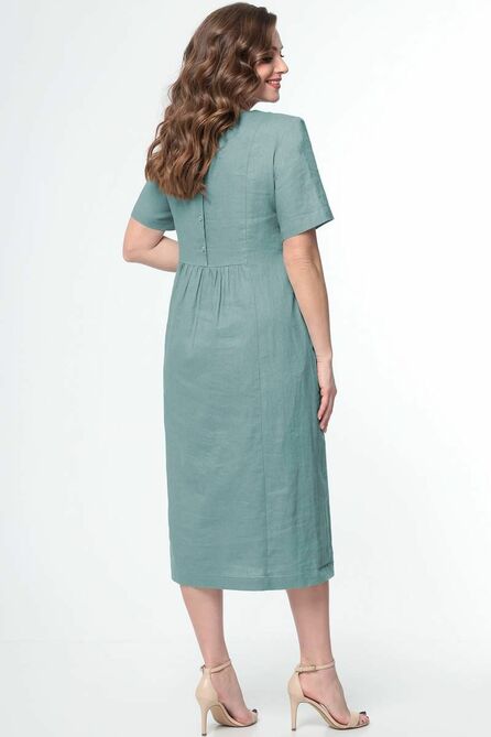 Повседневное платье LeNata 11249 ментол