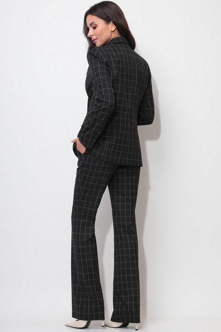 Костюм брючный LeNata 21032 клетка