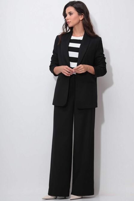Брюки, Жакет, Джемпер LeNata 31285 черный