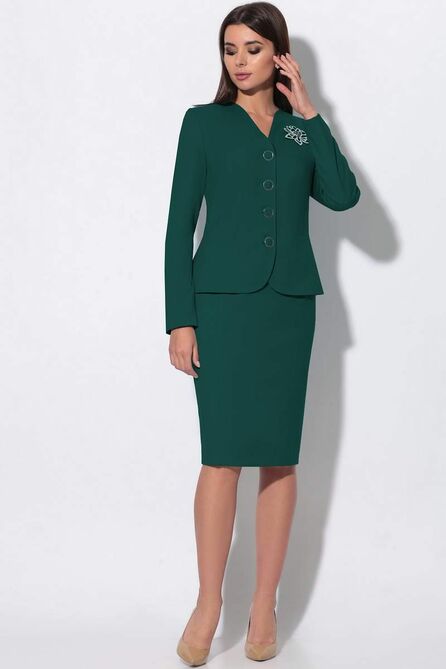 Юбочный костюм LeNata 23865 бутылка