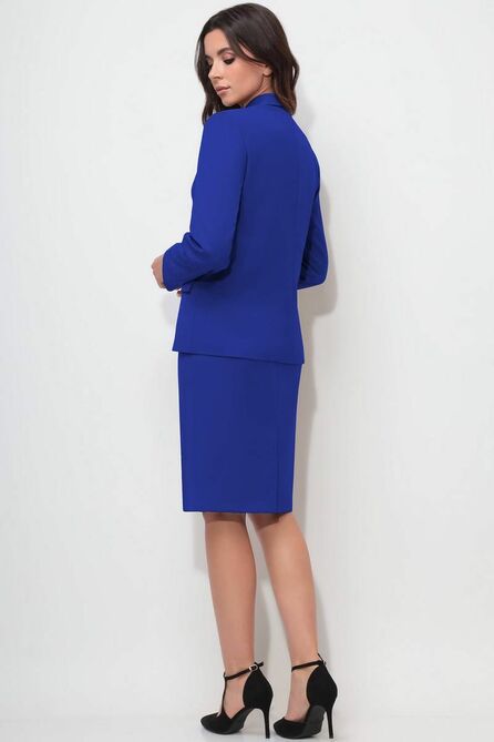 Юбочный костюм LeNata 21287 василек