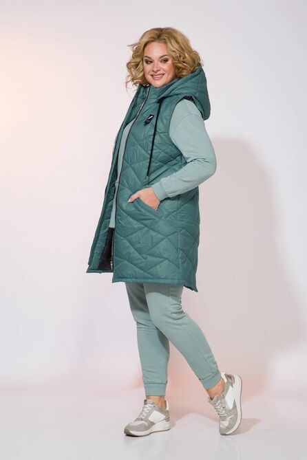 Жилет Лилиана 989 морская_волна