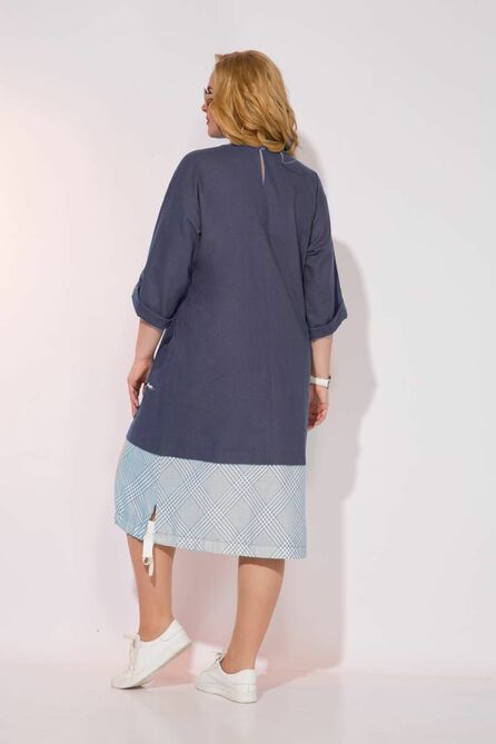 Повседневное платье Лилиана 1062 джинс