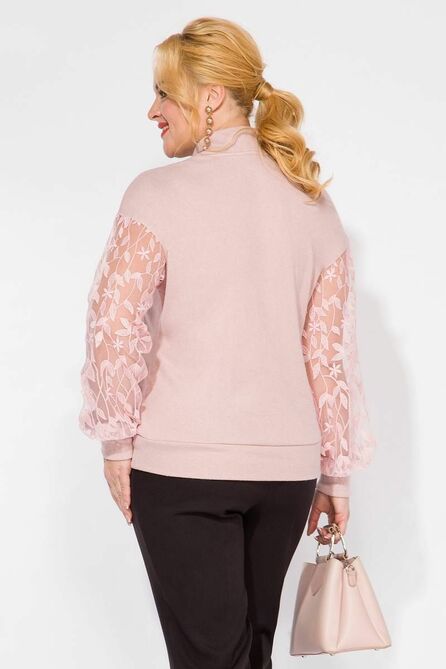 Джемпер Лилиана 1120 розовая_пудра