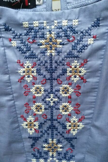 Блузка Линия-Л Б-1884 голубой