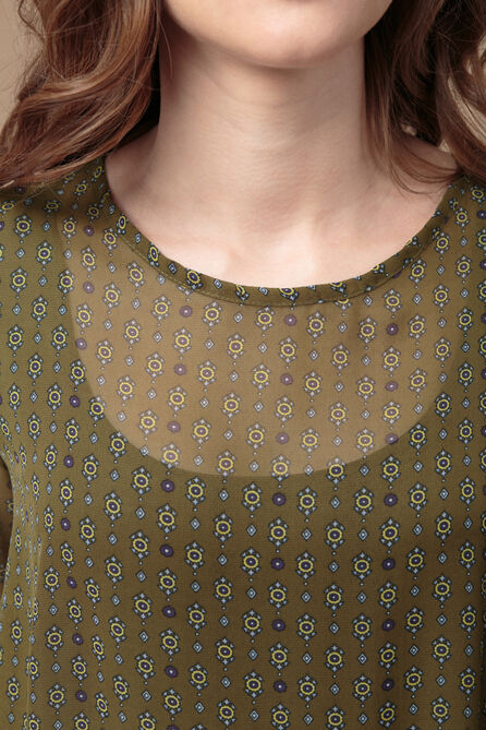 Платье Линия-Л Б-1726 хаки