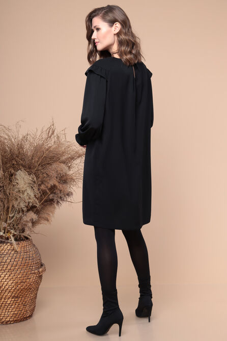 Вечернее платье Линия-Л Б-1896 черный Вечернее платье Линия-Л Б-1896 черный