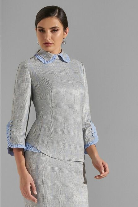 Юбка, Джемпер Lissana 3821 серый