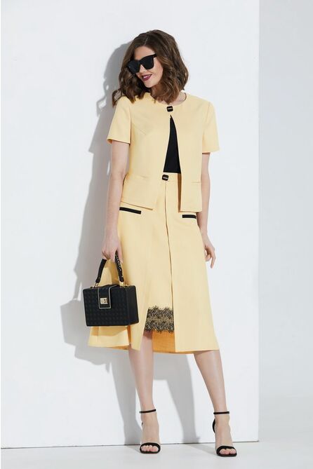 Блуза, Юбка, Жакет Lissana 4504 желтый