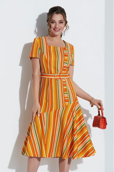 Повседневное платье Lissana 4293 оранж