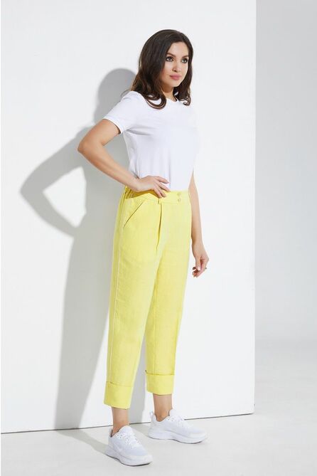 Брюки Lissana 4543 ванильный_лимон