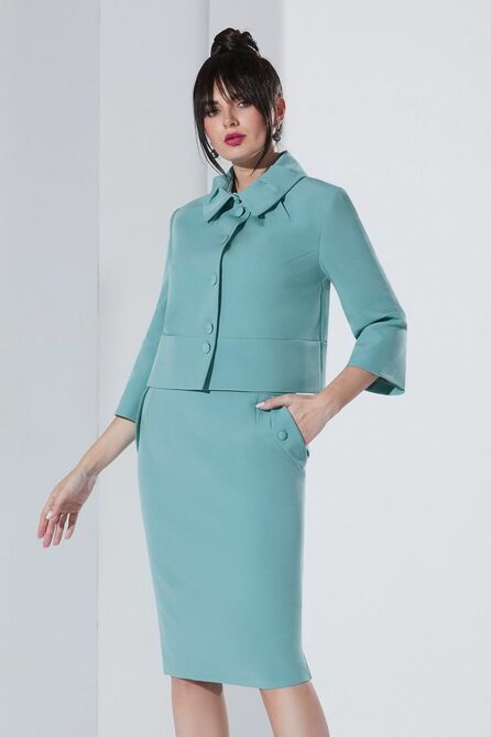 Юбочный костюм Lissana 4462 мята