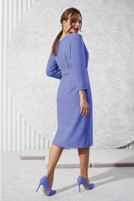 Повседневное платье Lissana 4585 синий_ирис